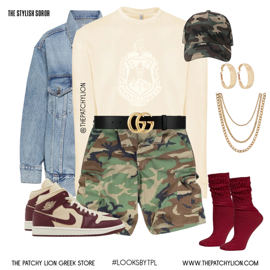 Delta Shield Front Pocket Sweatshirt | Free Shipping