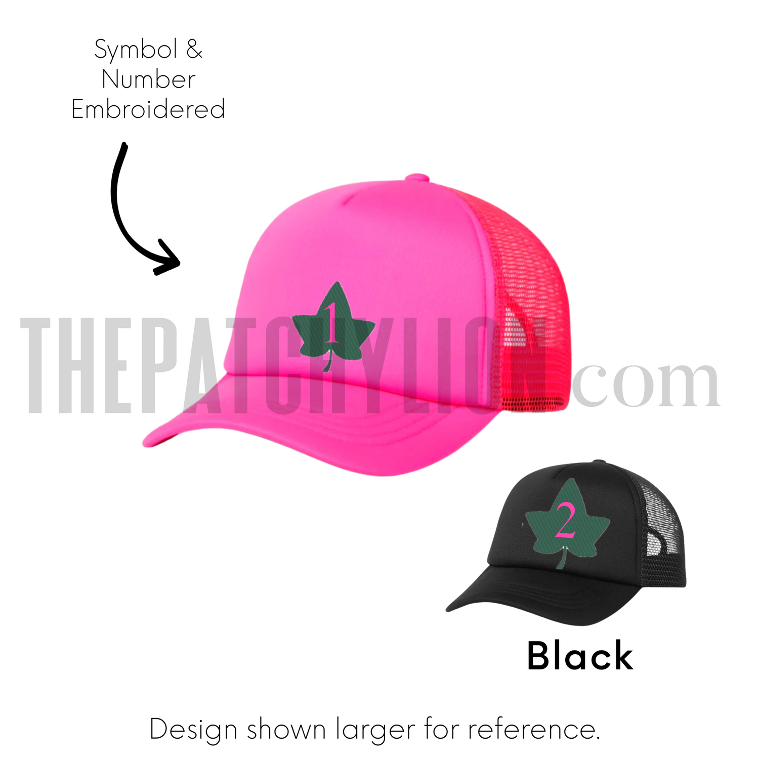 Embroidered ivy cap sales