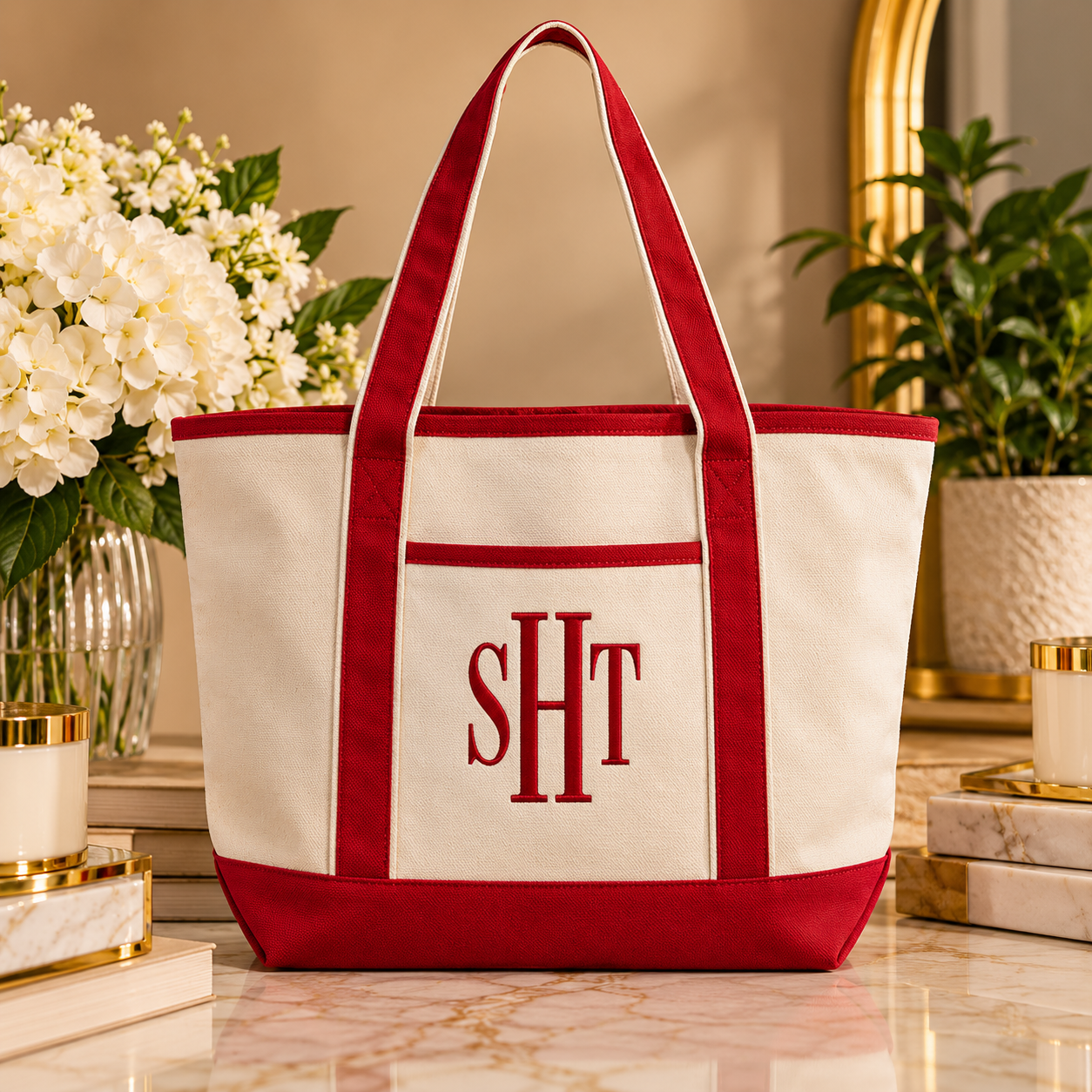 Canvas Bag Red | Free Shipping