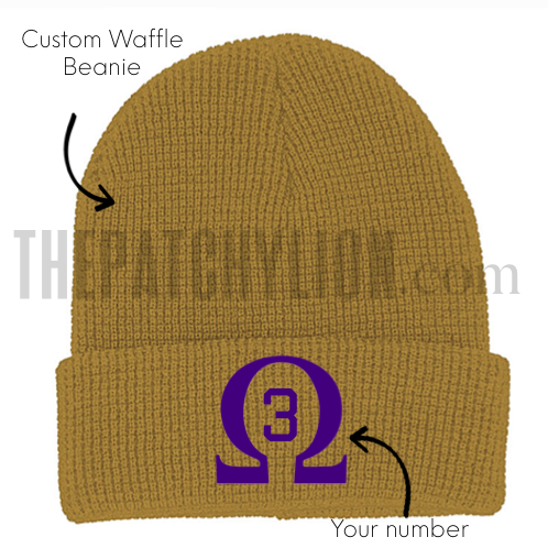 My Number Beanie Omega | Free Shipping