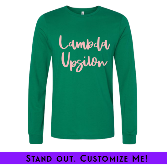 Chapter Long Sleeve Green Pretty | Free Shipping