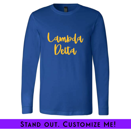 Chapter Long Sleeve Blue Greater | Free Shipping