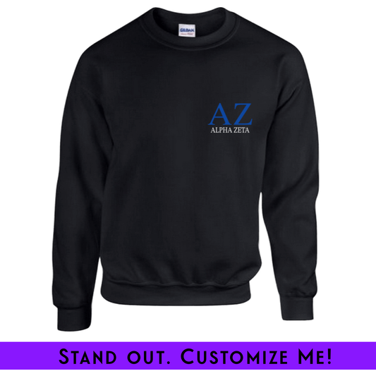 Embroidered Chapter Crewneck Finer | Free Shipping