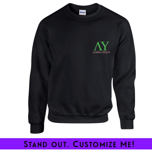 Embroidered Chapter Crewneck Pretty | Free Shipping
