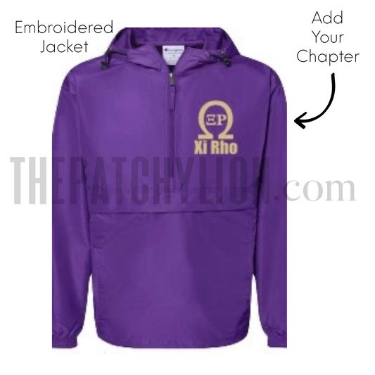 Custom Chapter Embroidered Jacket | Free Shipping