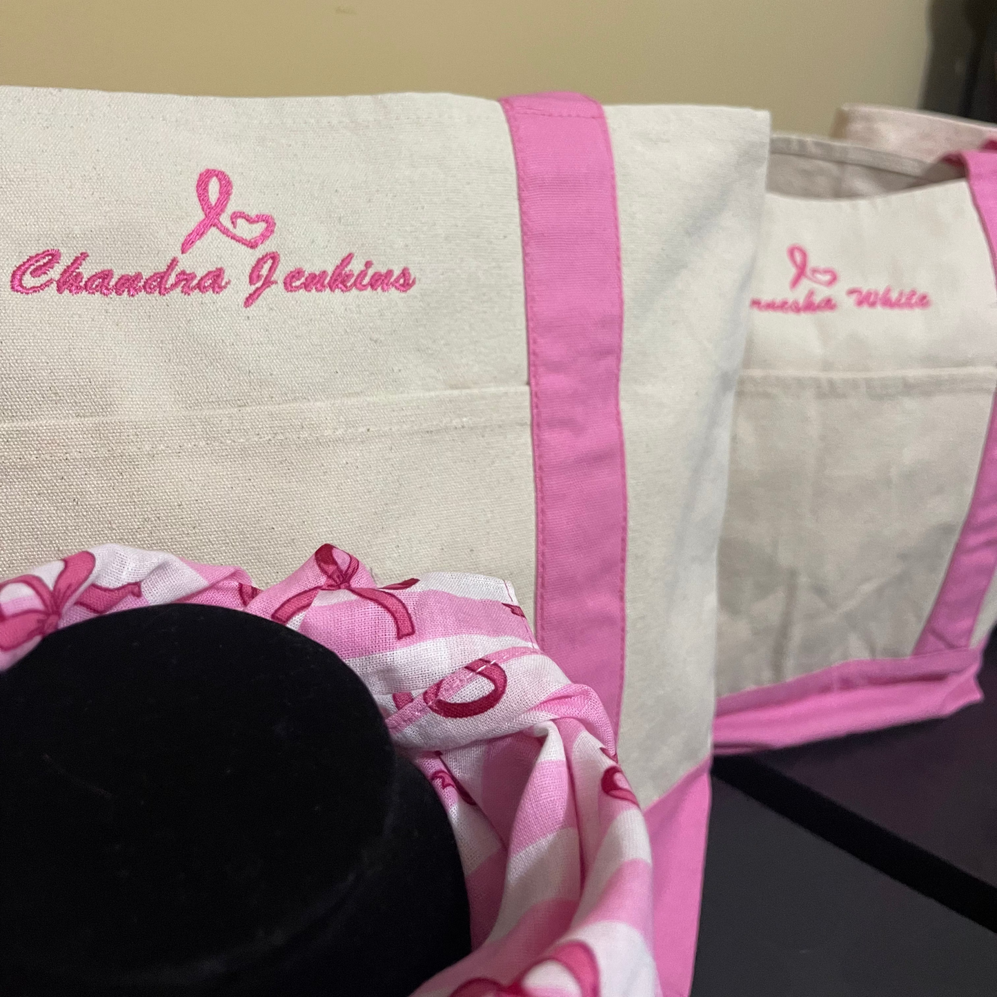 Custom Pink Heart Bag | Free Shipping