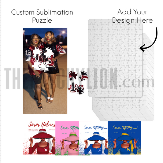Custom Sublimation Puzzles | Free Shipping
