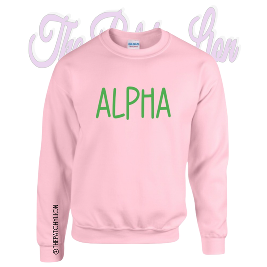 Alpha Force Sweatshirt Pink | Free Shipping