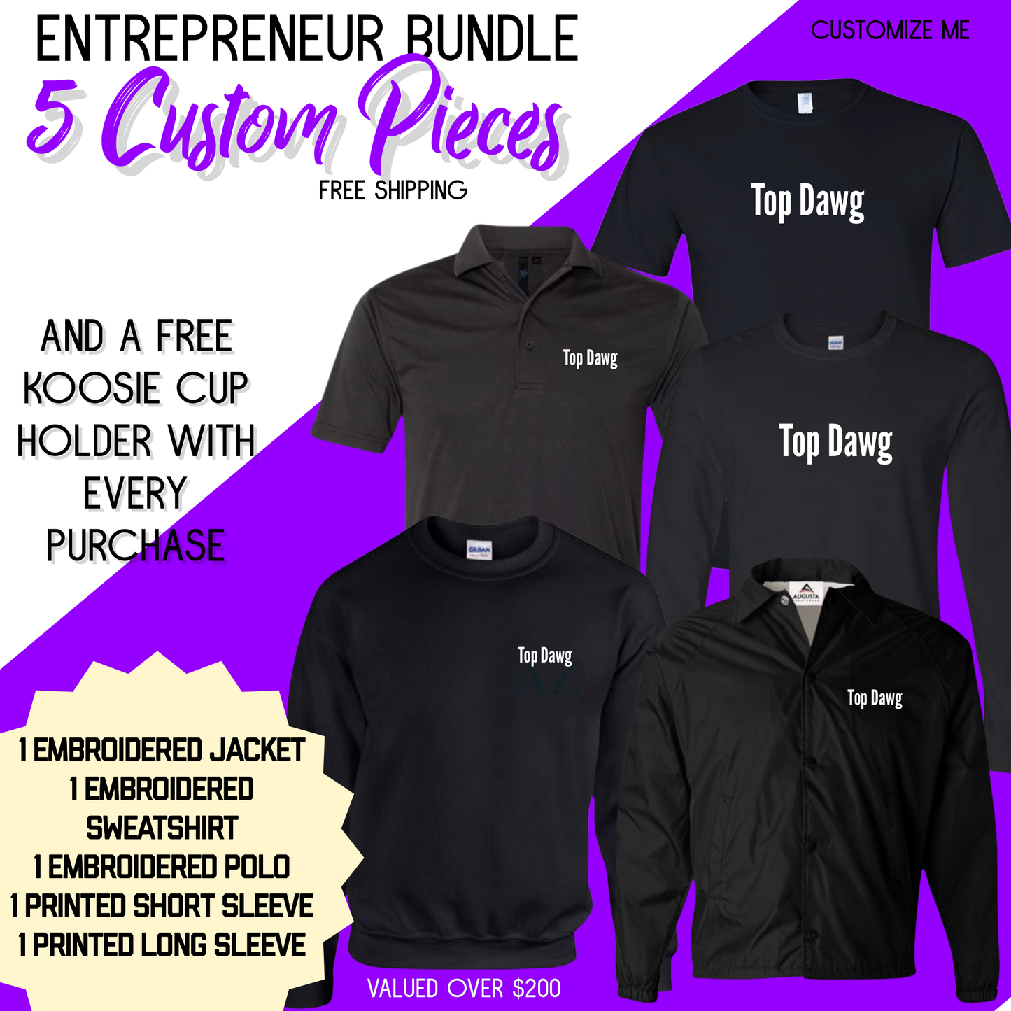 Entrepreneur Fall Bundle Black | Free Shipping