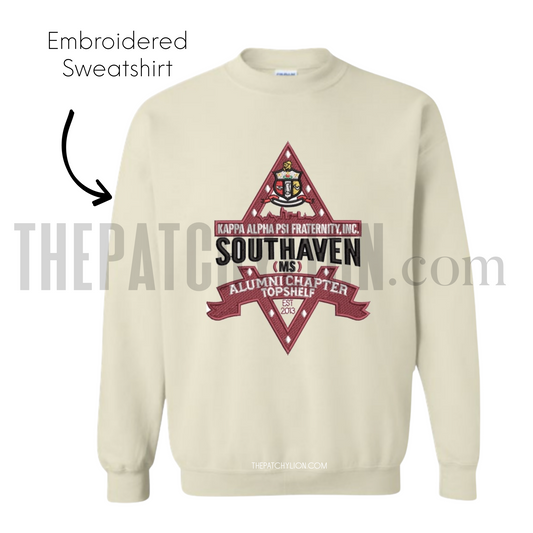 Embroidered Southaven Chapter Sweatshirt Kappa | Free Shipping