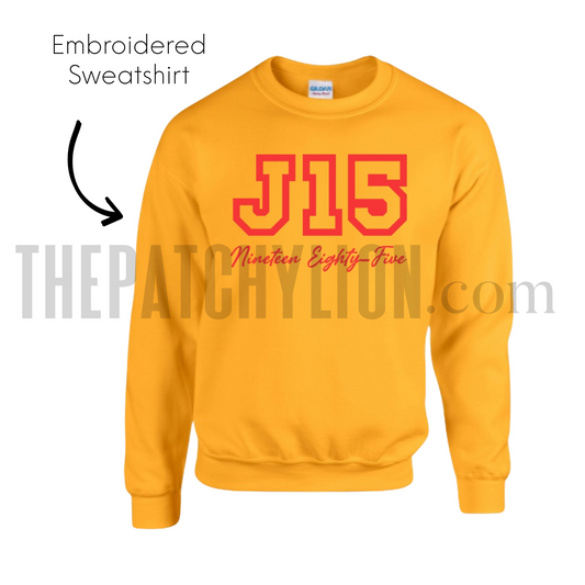 Delta Phi Upsilon J15 Embroidered Chapter Sweatshirt | Free Shipping
