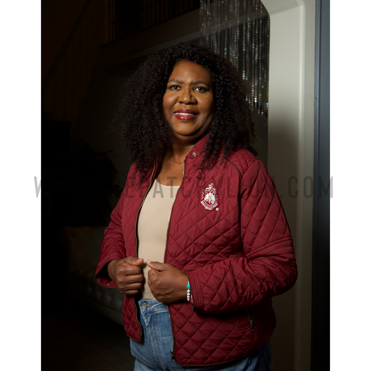 Curvy Cold Times Puffer Crimson | Free Shipping