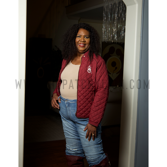 Curvy Cold Times Puffer Crimson | Free Shipping