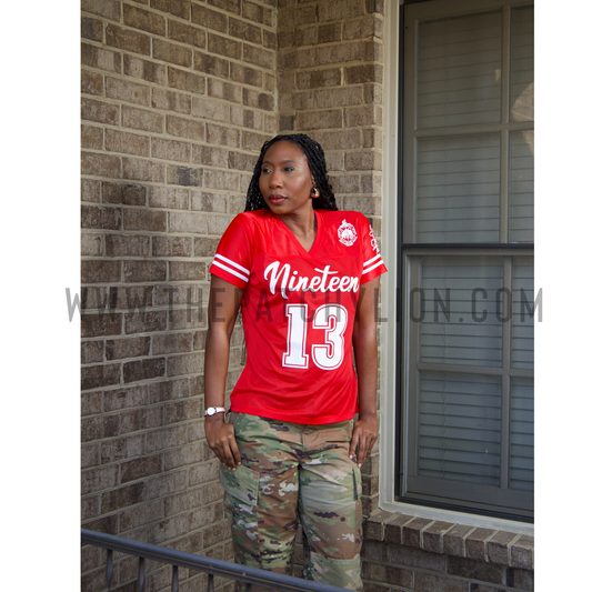 The BaDST Game Jersey Ladies Red | Free Shipping