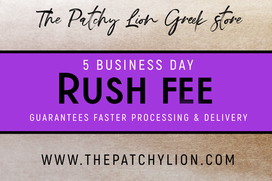 5 Business Day Rush Fee