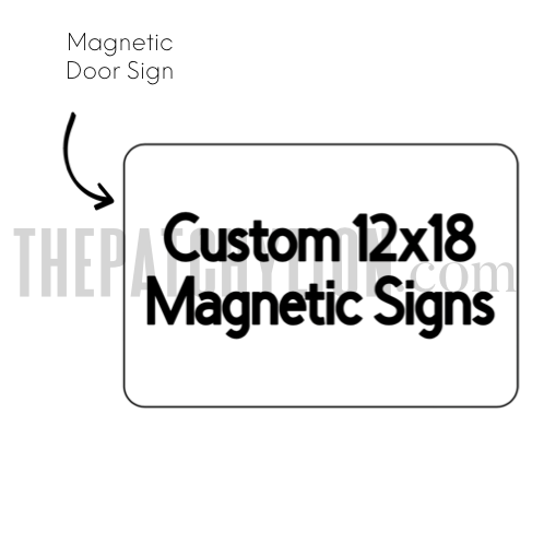 Car Magnetic Door Signs | Free Shipping