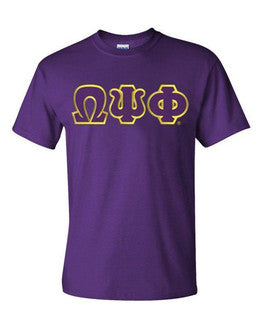 Omega Embroidered Tee | Free Shipping