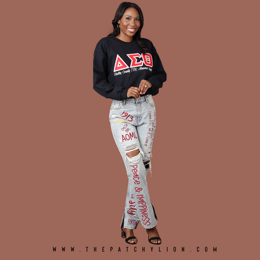 HU Delta Light Denim Straight Leg | Free Shipping