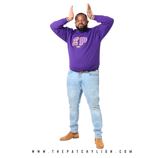 Custom Chapter Embroidered Sweatshirt with Custom Year | Free Shipping