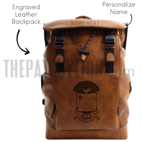 Personalized Phi Beta Sigma Utility Backpack | Free Shipping
