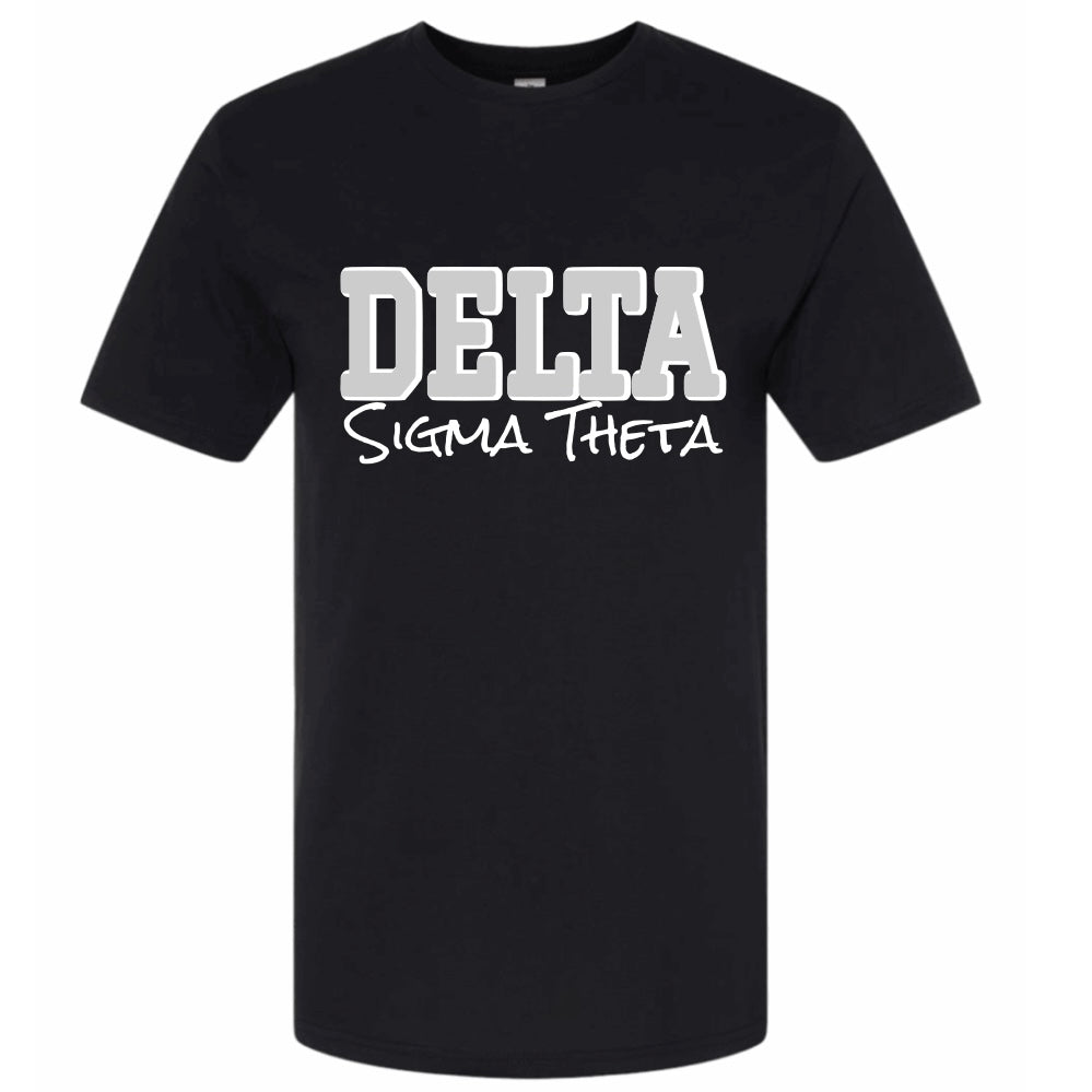 Delta Me Tee Red Silver | Free Shipping