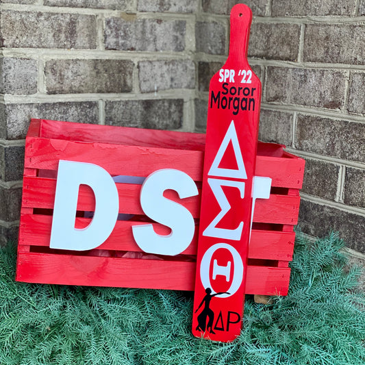 Custom Flat Design Wood Paddle | Free Shipping