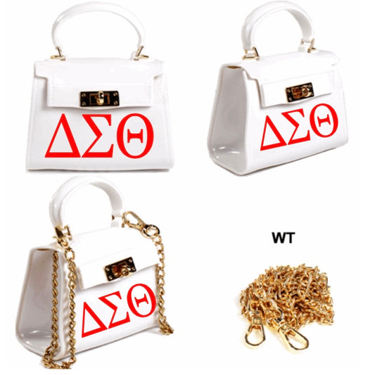 Mini Symbols Jelly Purse White | Free Shipping