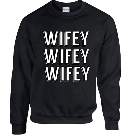 Wifey Langdon Crewneck Sweater | Free Shipping