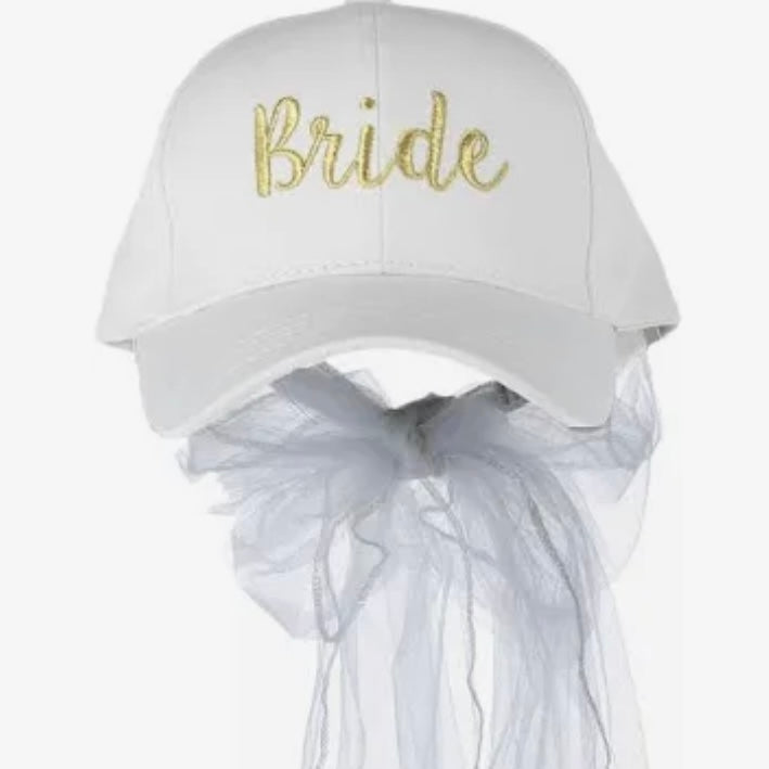 Embroidered Bride Cap | Free Shipping