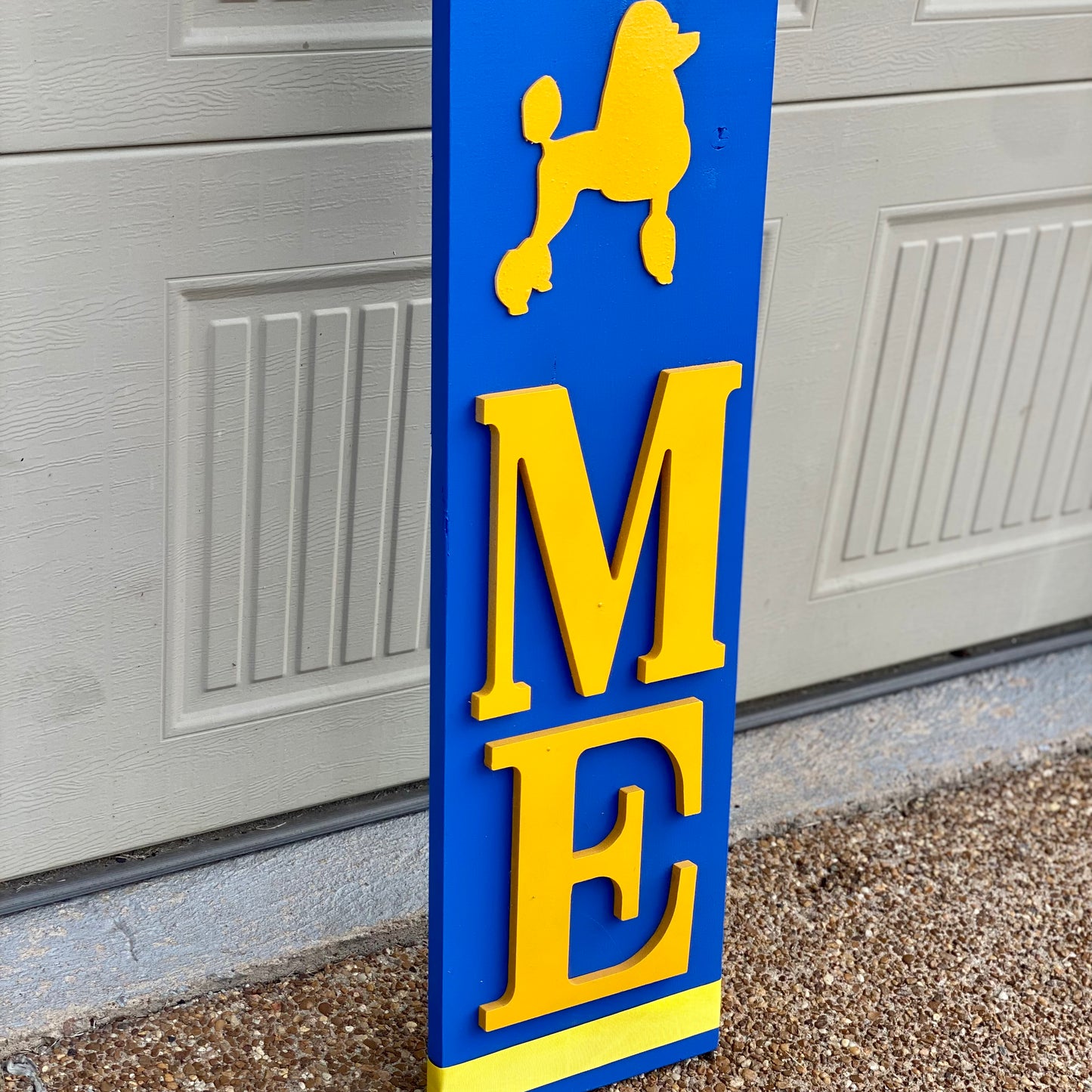 Poodle Welcome Sign | Free Shipping