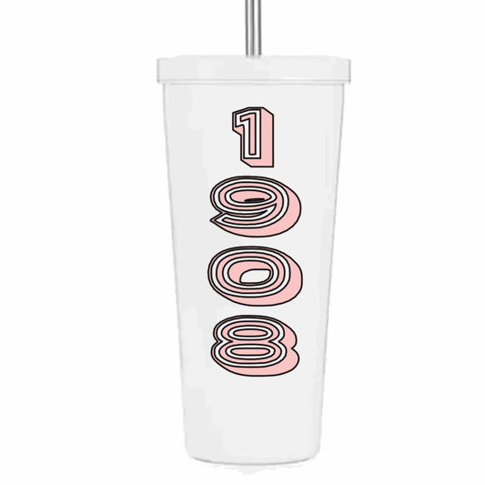 White Soror 1908 Tumbler | Free Shipping